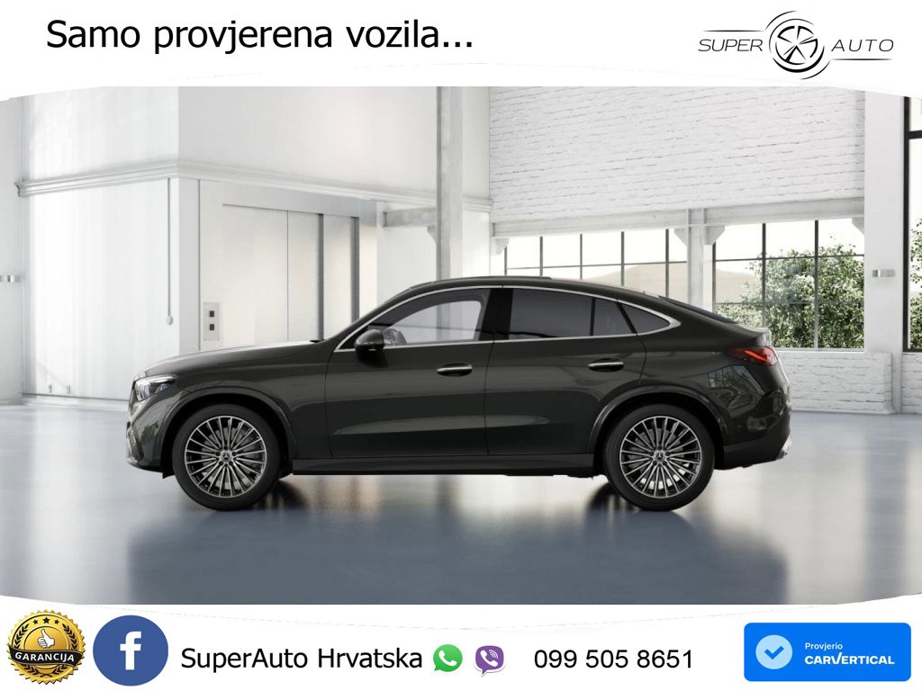 Mercedes GLC Coupe 220d (197 KS) 4MATIC 9G-TRONIC AMG ACC+GR SJED+360+PANO