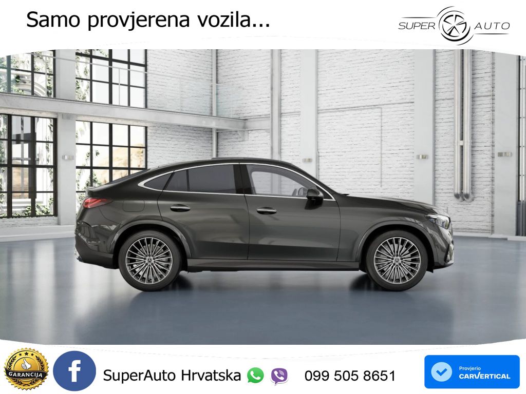 Mercedes GLC Coupe 220d (197 KS) 4MATIC 9G-TRONIC AMG ACC+GR SJED+360+PANO