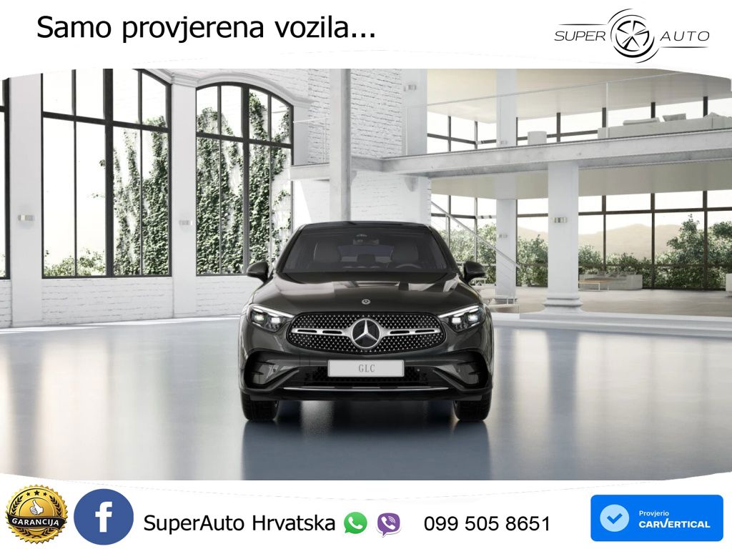 Mercedes GLC Coupe 220d (197 KS) 4MATIC 9G-TRONIC AMG ACC+GR SJED+360+PANO
