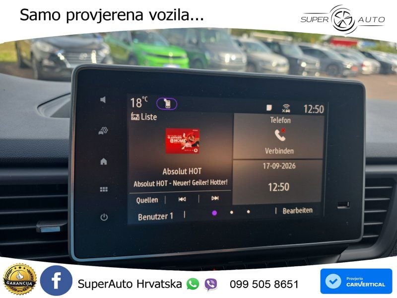 Renault Trafic L2H1 2,0 130PS LED/AHK/Kamera/Sitzhz. 131 KS