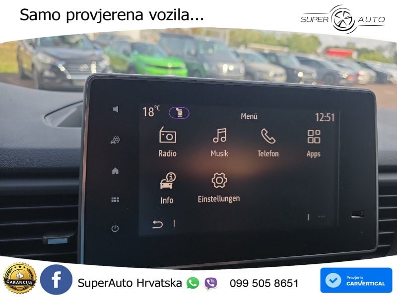 Renault Trafic L2H1 2,0 130PS LED/AHK/Kamera/Sitzhz. 131 KS