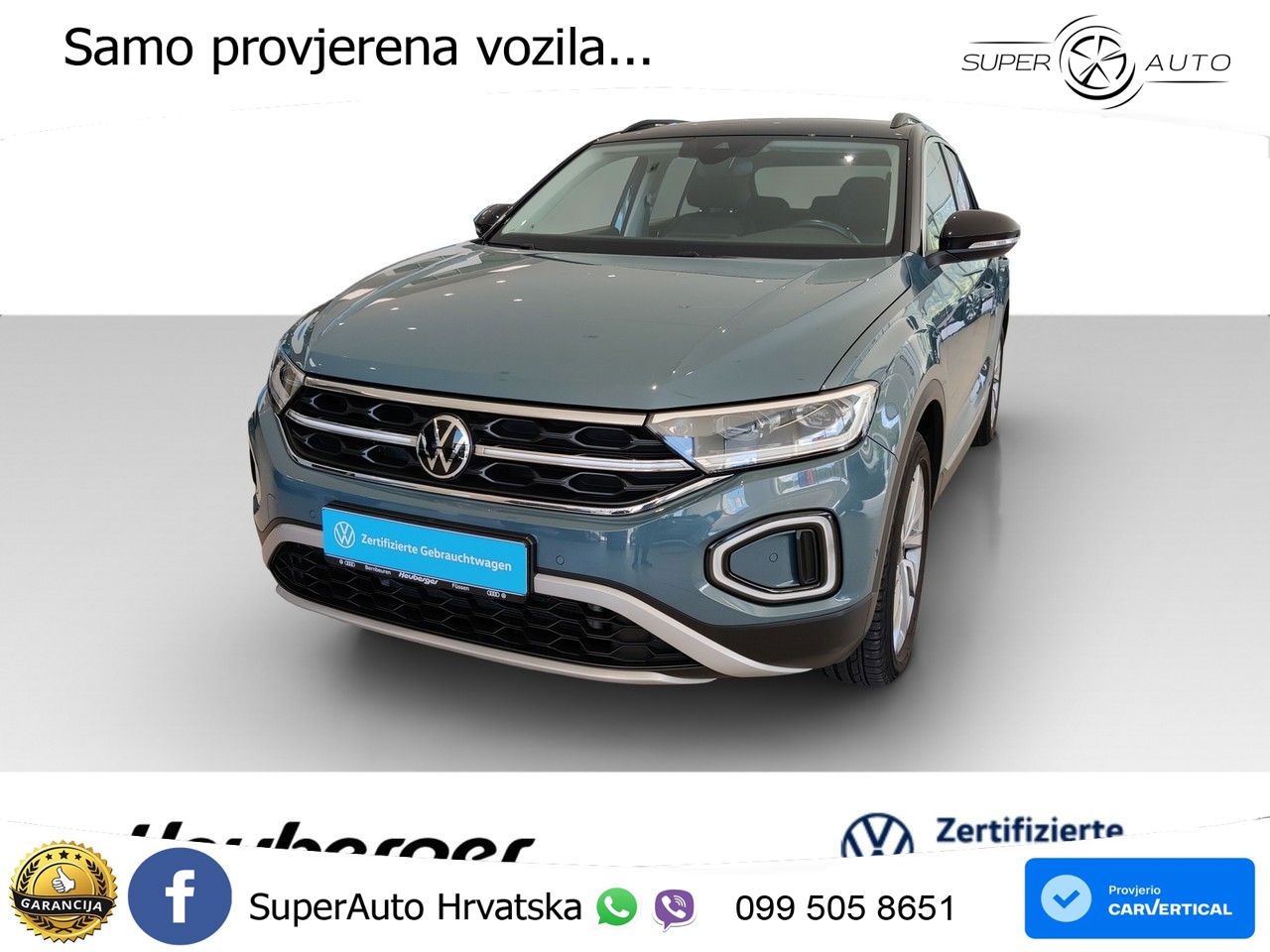 Volkswagen T-Roc 1.5 TSI (150 KS) DSG LED+GR SJED+ACC