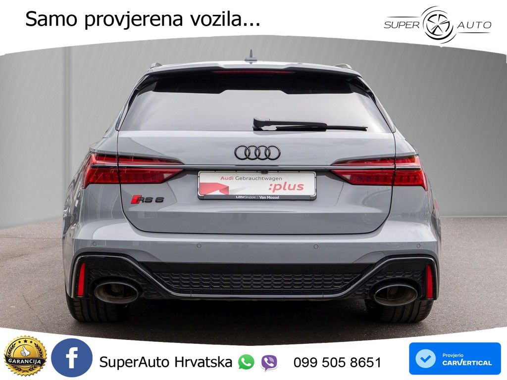 Audi RS6 Avant 4.0 TFSI V8 (600 KS) quattro Tiptronic MATRIX+GR SJED+KAM