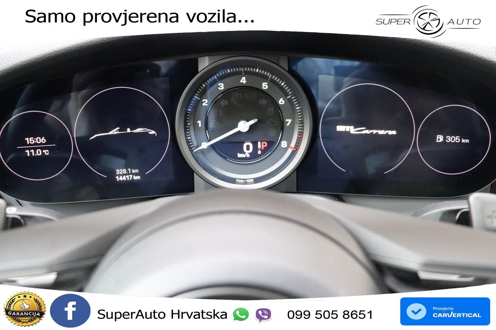 Porsche 911 Carrera Cabriolet 3.0 (385 KS) PDK LED+GR SJED+ACC