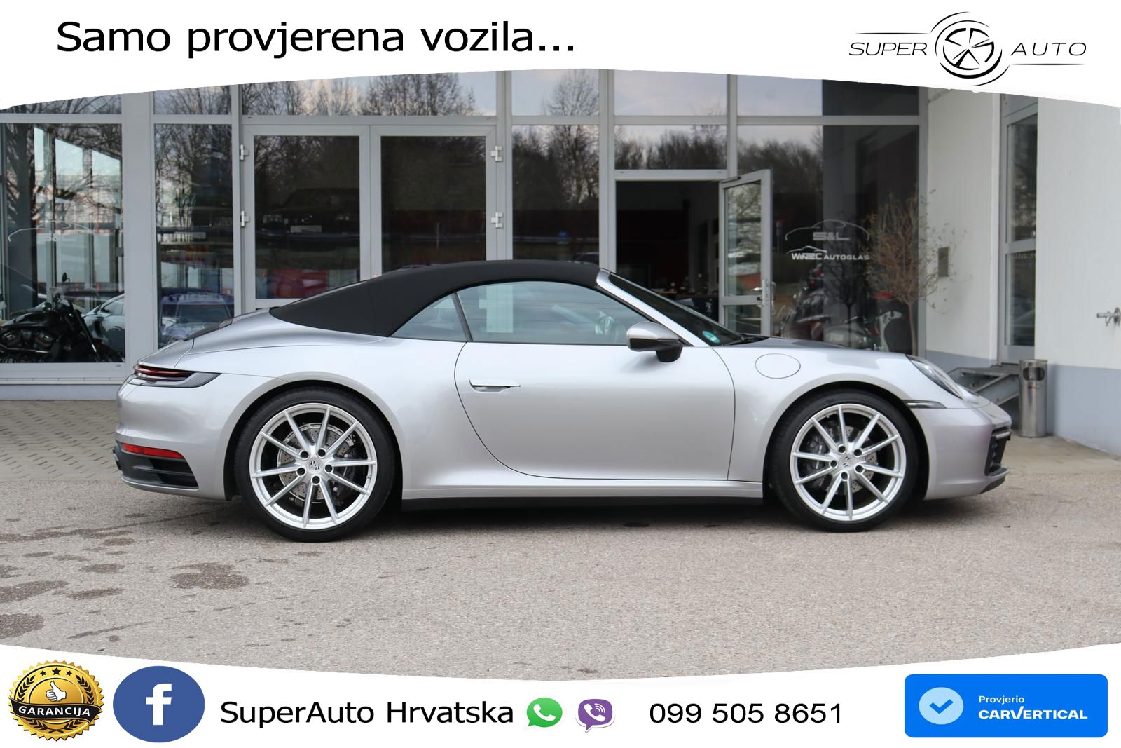 Porsche 911 Carrera Cabriolet 3.0 (385 KS) PDK LED+GR SJED+ACC