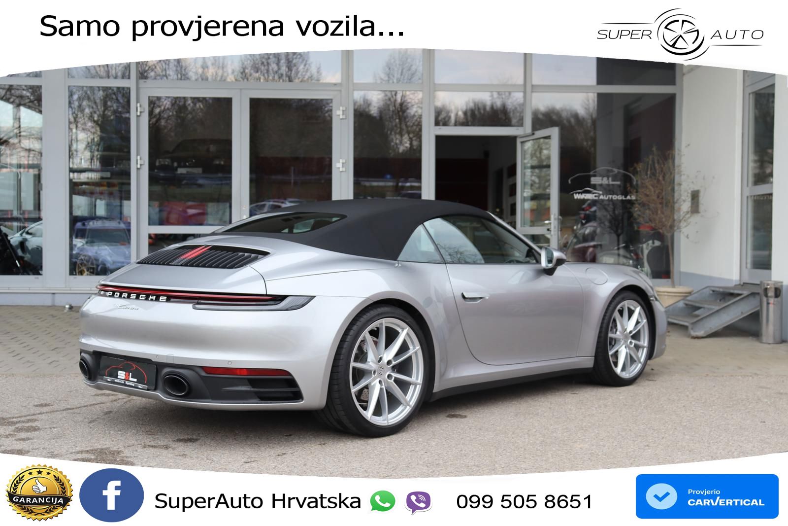 Porsche 911 Carrera Cabriolet 3.0 (385 KS) PDK LED+GR SJED+ACC