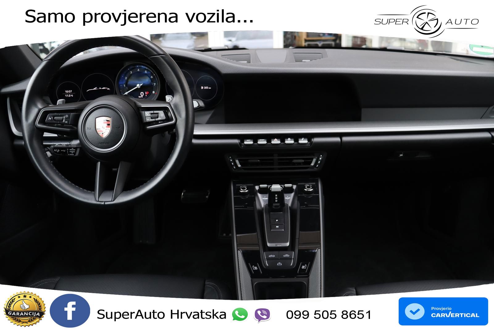 Porsche 911 Carrera Cabriolet 3.0 (385 KS) PDK LED+GR SJED+ACC