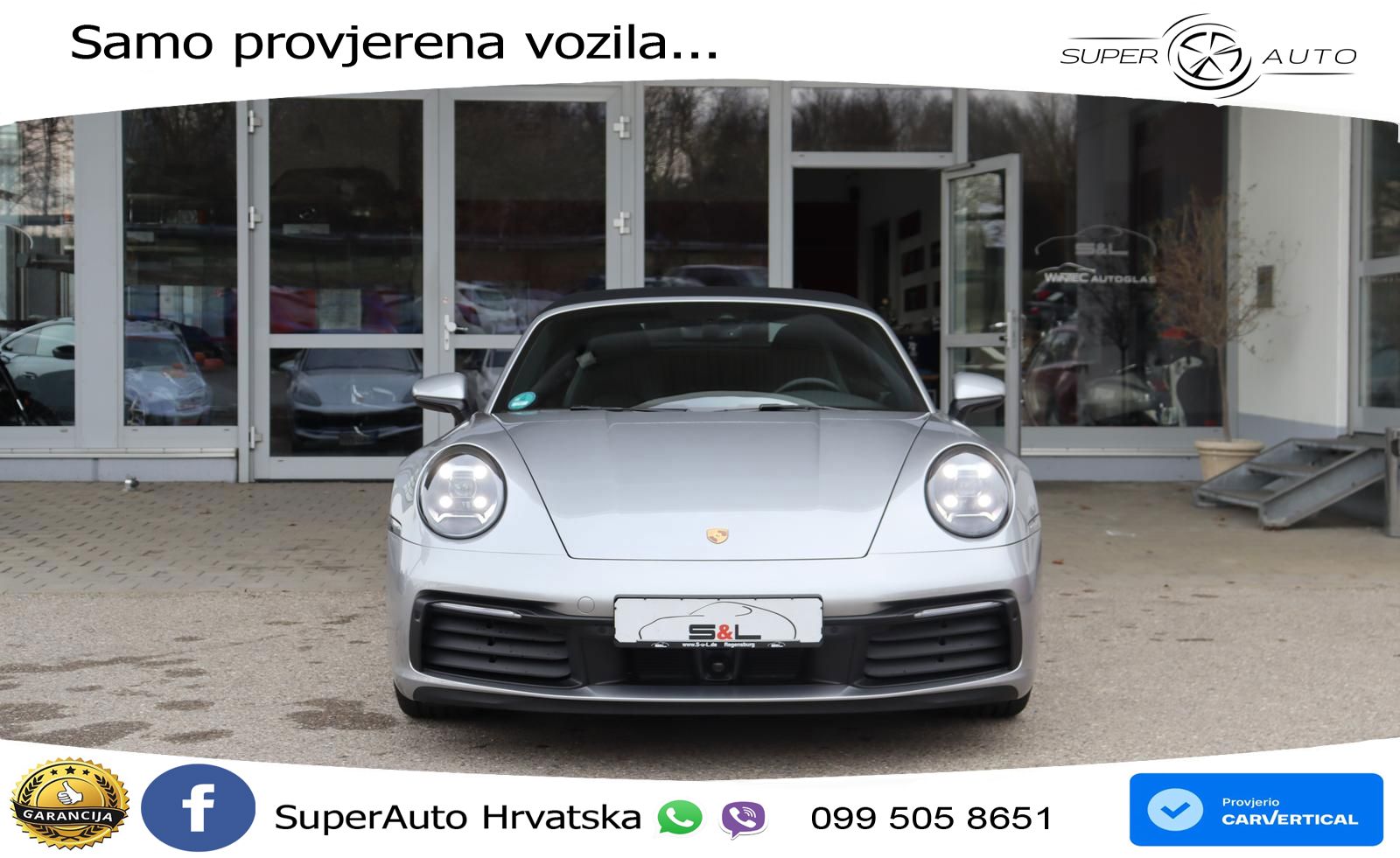 Porsche 911 Carrera Cabriolet 3.0 (385 KS) PDK LED+GR SJED+ACC