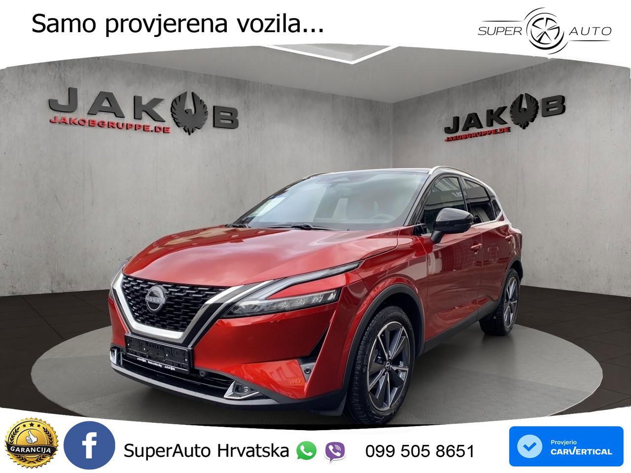 Nissan Qashqai 1.3 DIG-T (158 KS) 4x4 Xtronic Tekna LED+GR SJED+ACC