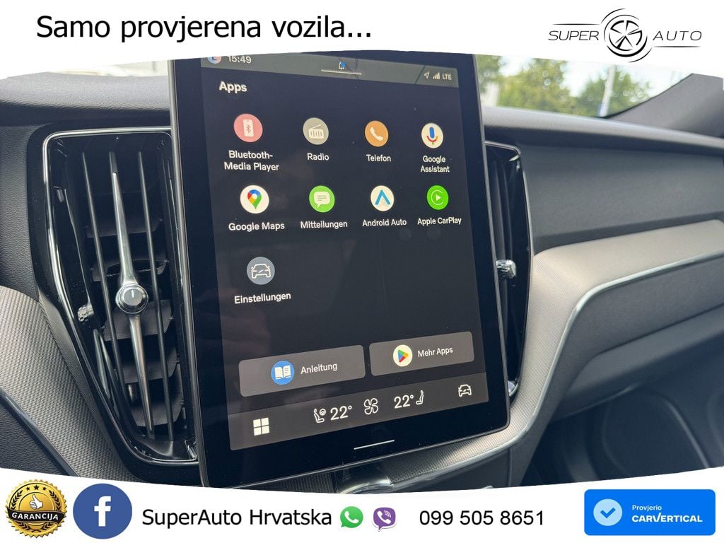 Volvo XC60 B5 Benzin AWD Geartronic ACC+HEAD+4xGR SJED+360+PANO