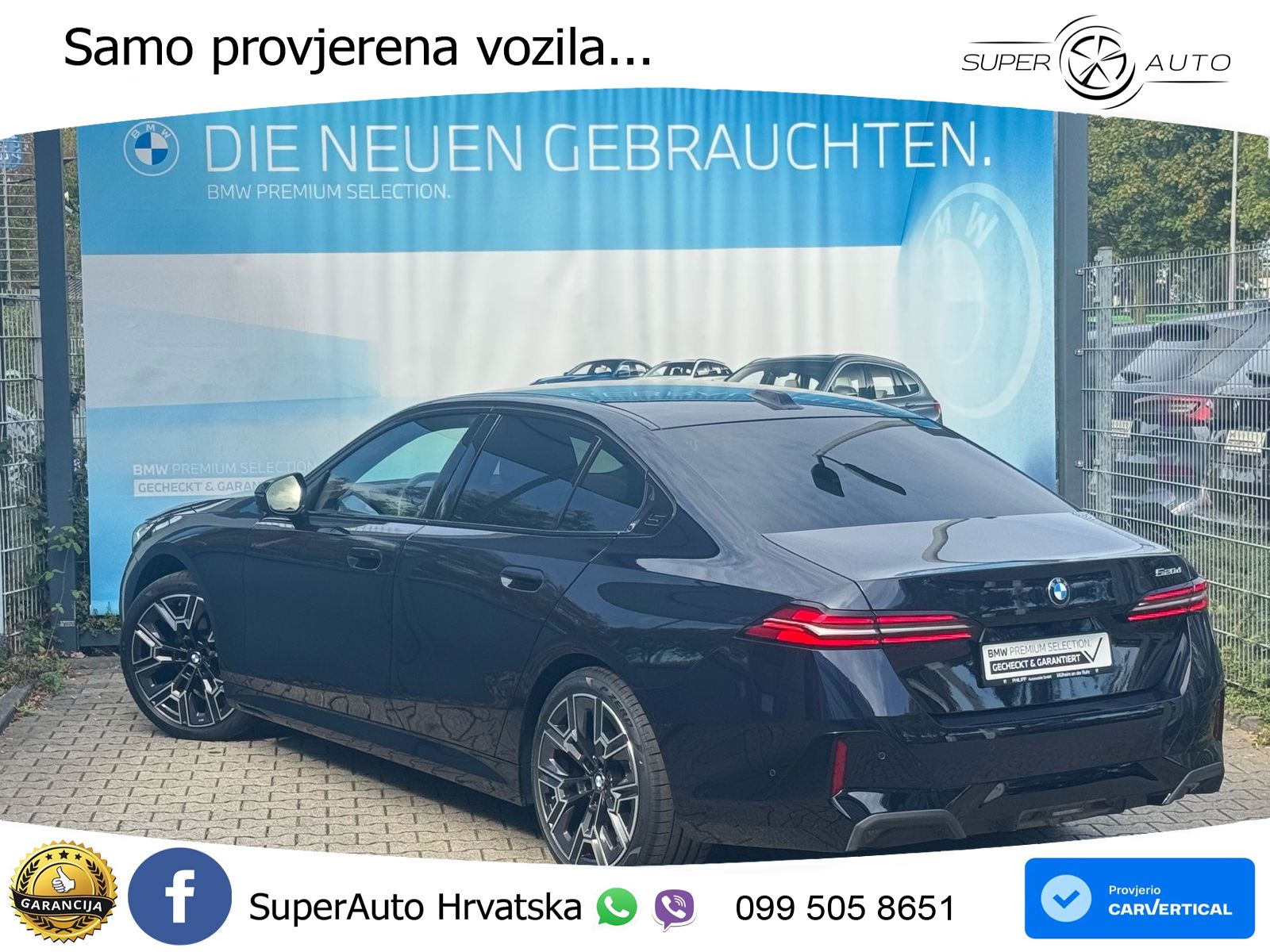 BMW 520d (197 KS) Steptronic M Sport LED+GR SJED+ACC