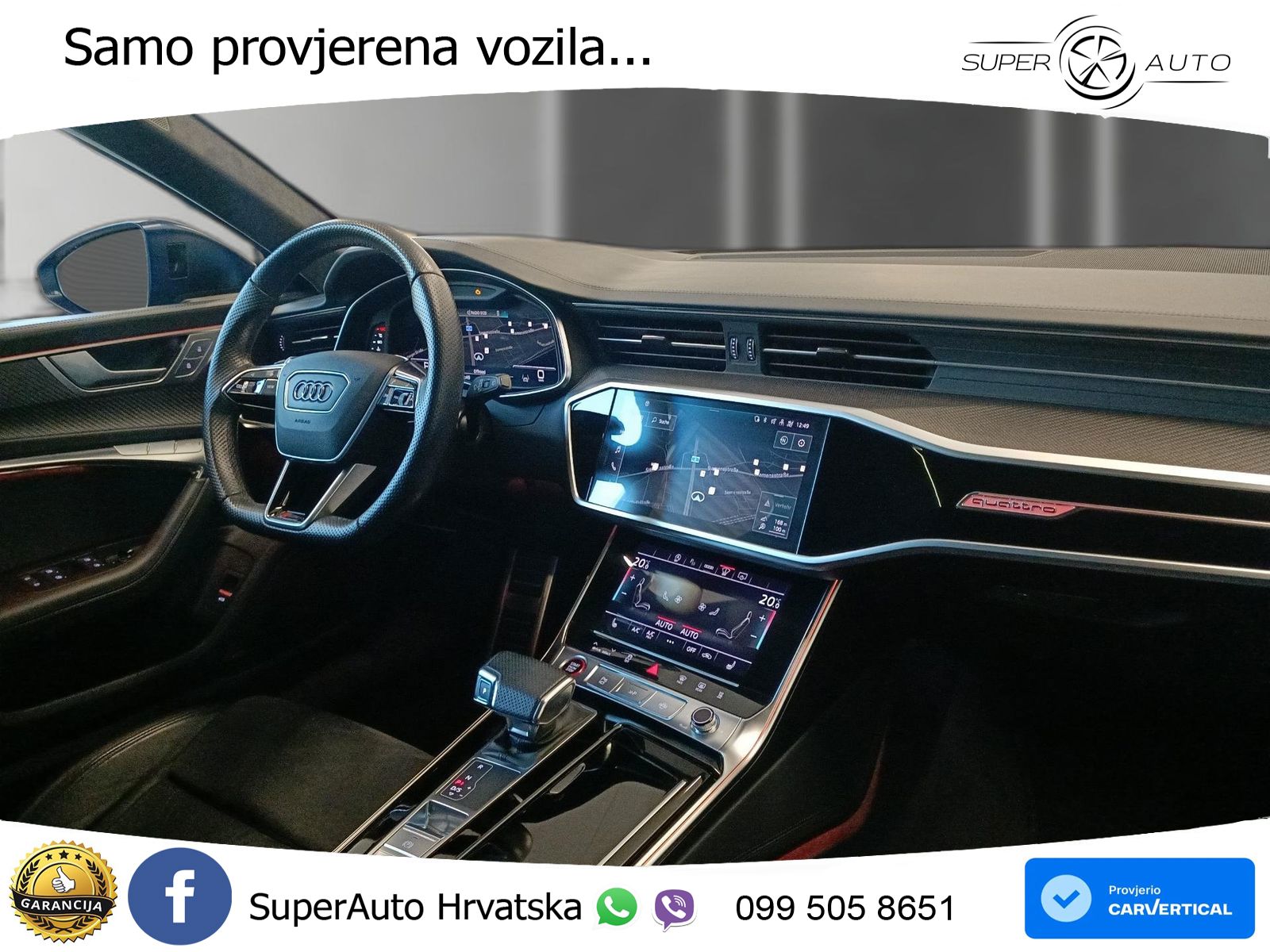 Audi RS6 Avant 4.0 TFSI V8 (600 KS) quattro Tiptronic Kuka LED+GR SJED+ACC