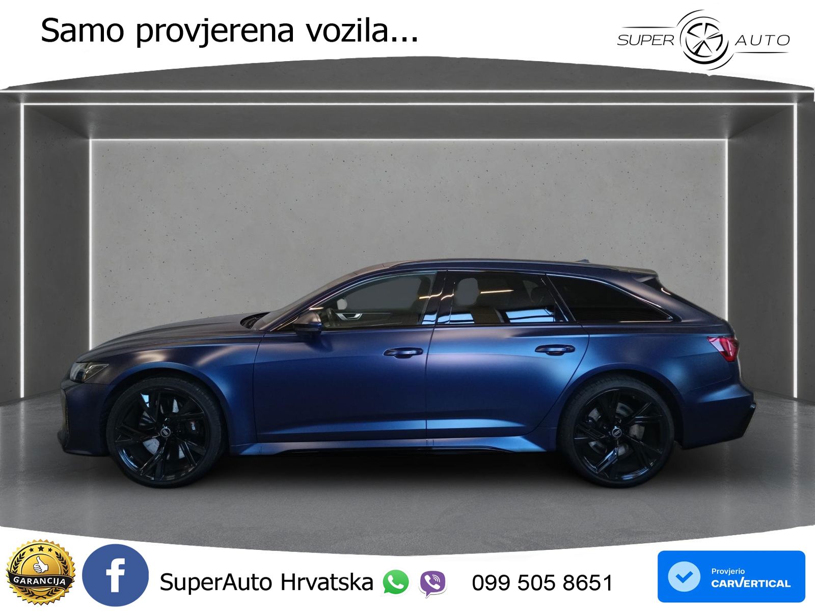 Audi RS6 Avant 4.0 TFSI V8 (600 KS) quattro Tiptronic Kuka LED+GR SJED+ACC