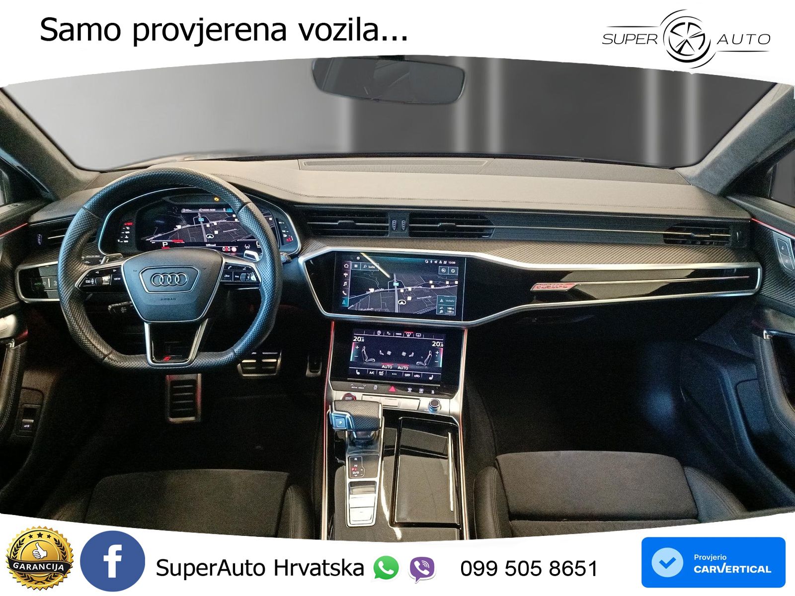 Audi RS6 Avant 4.0 TFSI V8 (600 KS) quattro Tiptronic Kuka LED+GR SJED+ACC