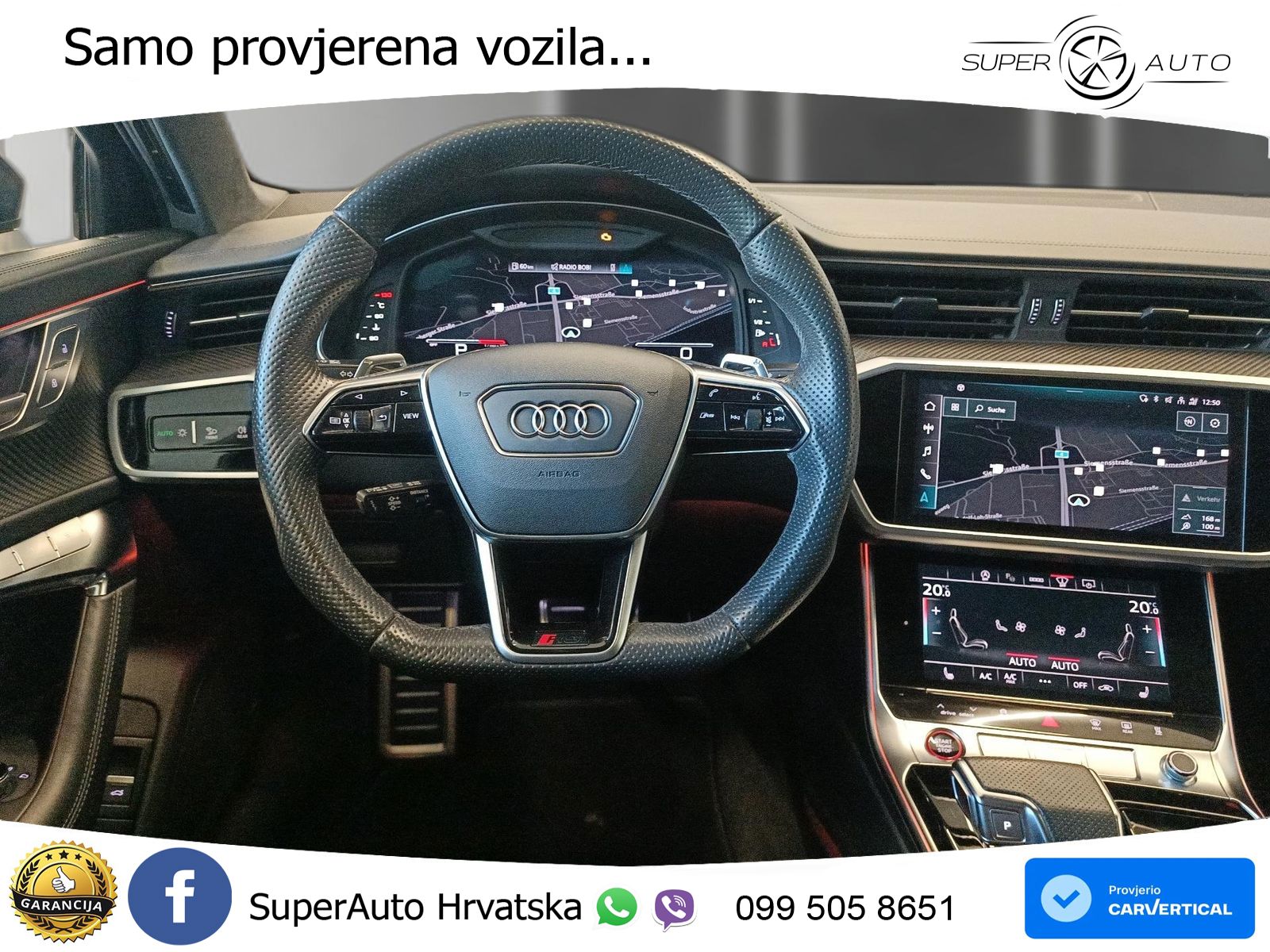 Audi RS6 Avant 4.0 TFSI V8 (600 KS) quattro Tiptronic Kuka LED+GR SJED+ACC