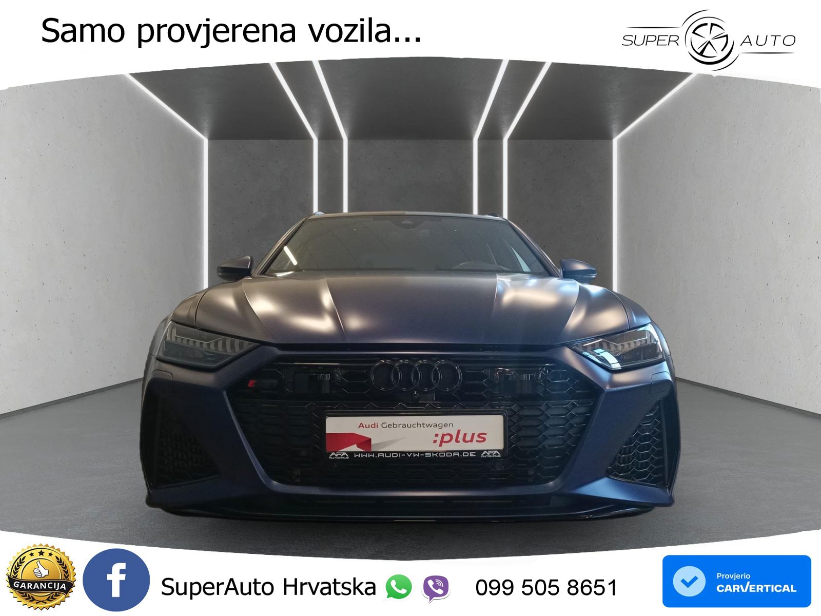 Audi RS6 Avant 4.0 TFSI V8 (600 KS) quattro Tiptronic Kuka LED+GR SJED+ACC