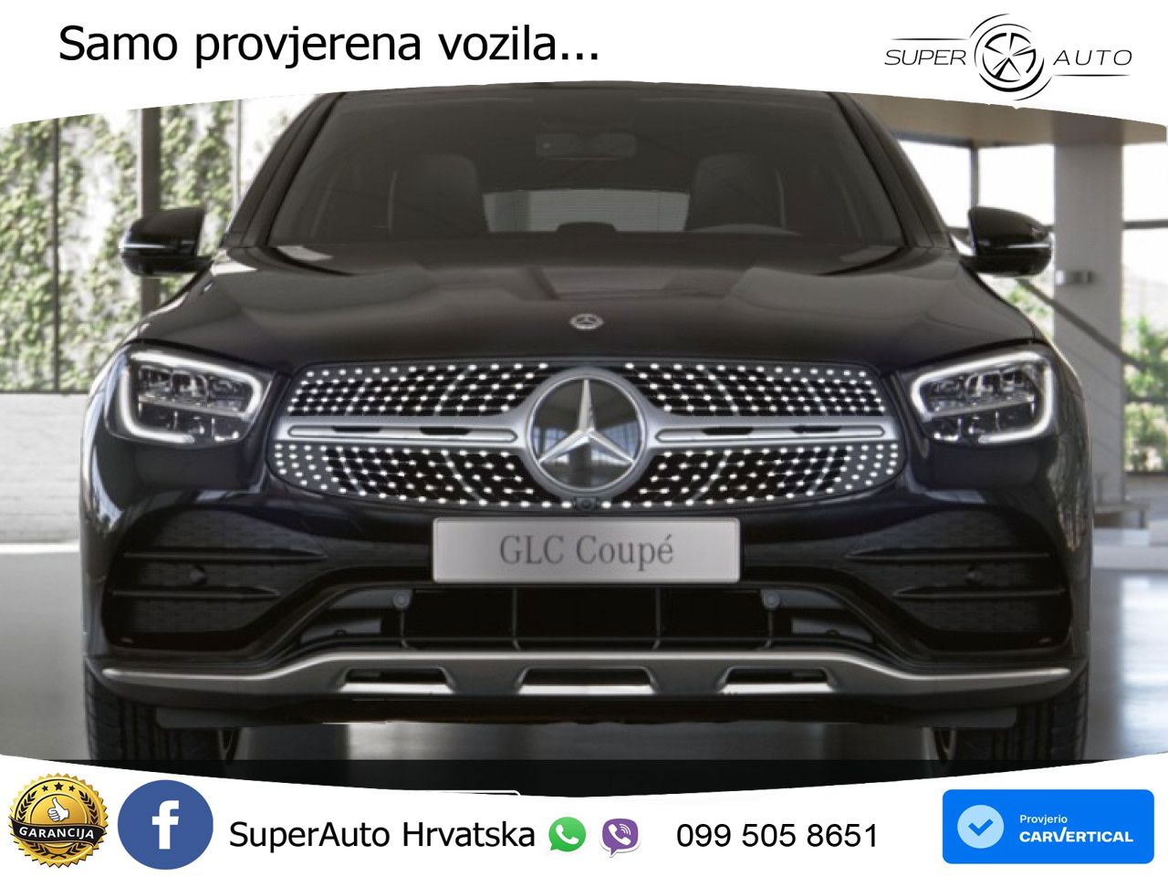 Mercedes GLC Coupe 400d (330 KS) 4MATIC 9G-TRONIC AMG LED+GR SJED+ACC