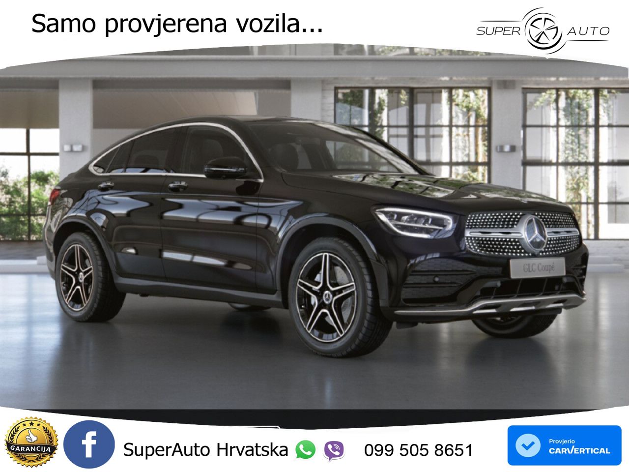 Mercedes GLC Coupe 400d (330 KS) 4MATIC 9G-TRONIC AMG LED+GR SJED+ACC