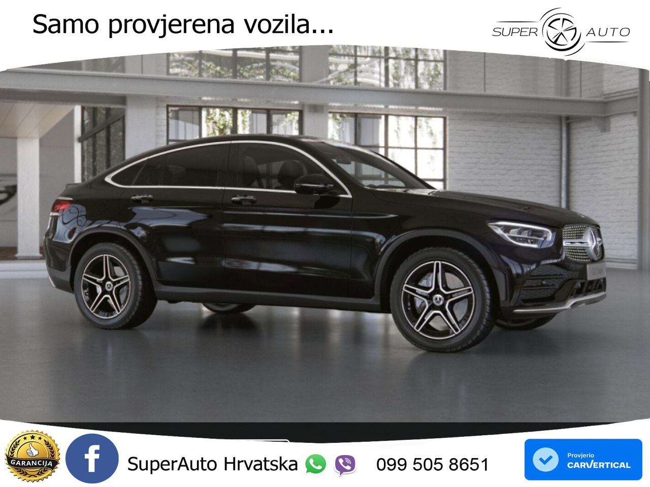 Mercedes GLC Coupe 400d (330 KS) 4MATIC 9G-TRONIC AMG LED+GR SJED+ACC