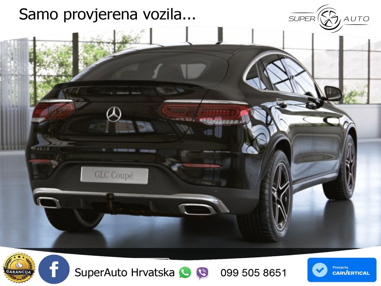 Mercedes GLC Coupe 400d (330 KS) 4MATIC 9G-TRONIC AMG LED+GR SJED+ACC
