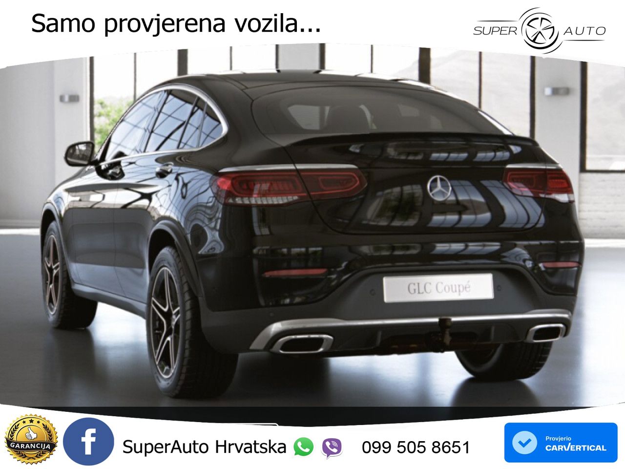 Mercedes GLC Coupe 400d (330 KS) 4MATIC 9G-TRONIC AMG LED+GR SJED+ACC