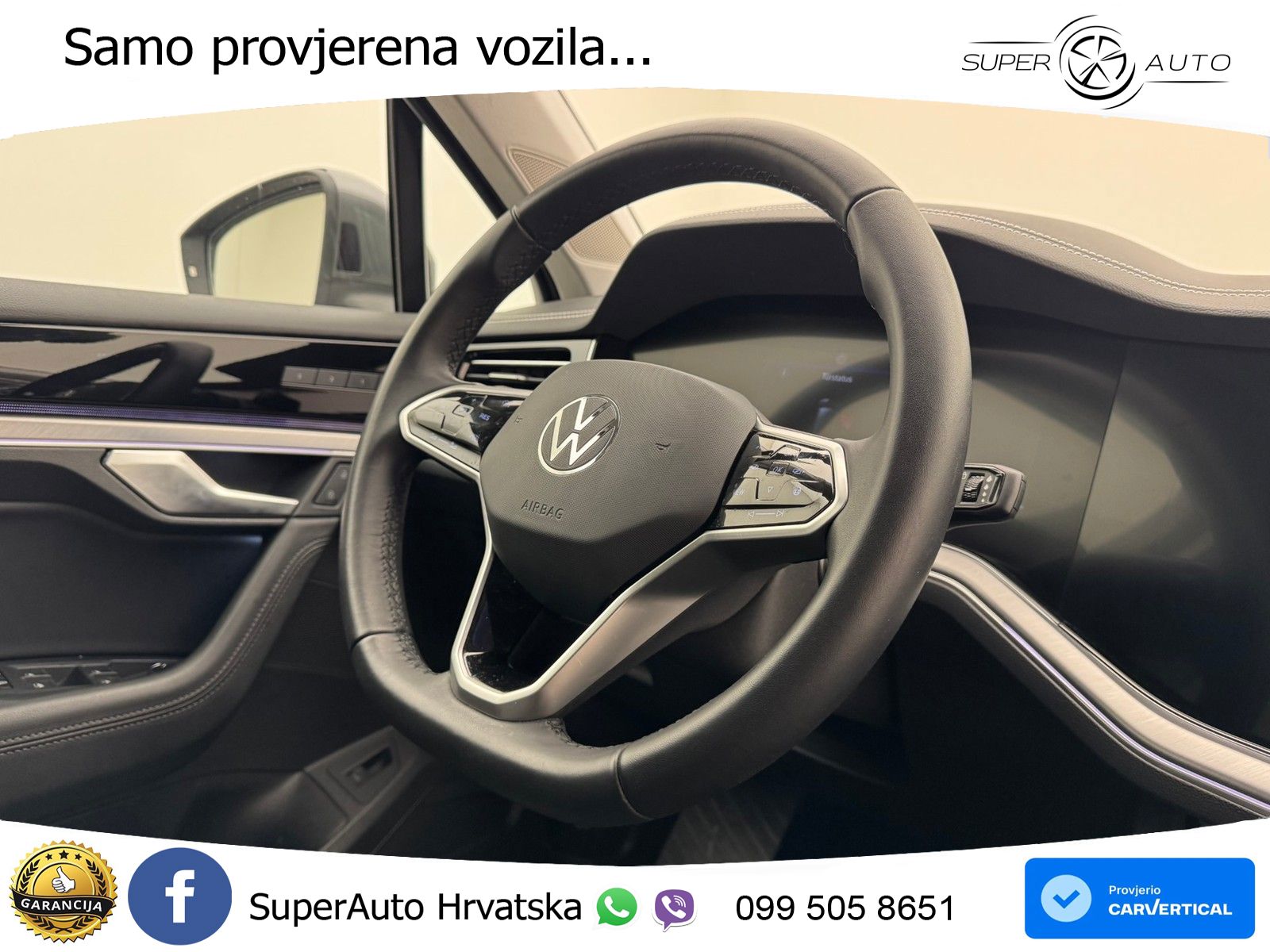Volkswagen Touareg 3.0 V6 TDI (286 KS) 4MOTION Tiptronic ZRAČNI+ACC+4xGR SJED+KAM