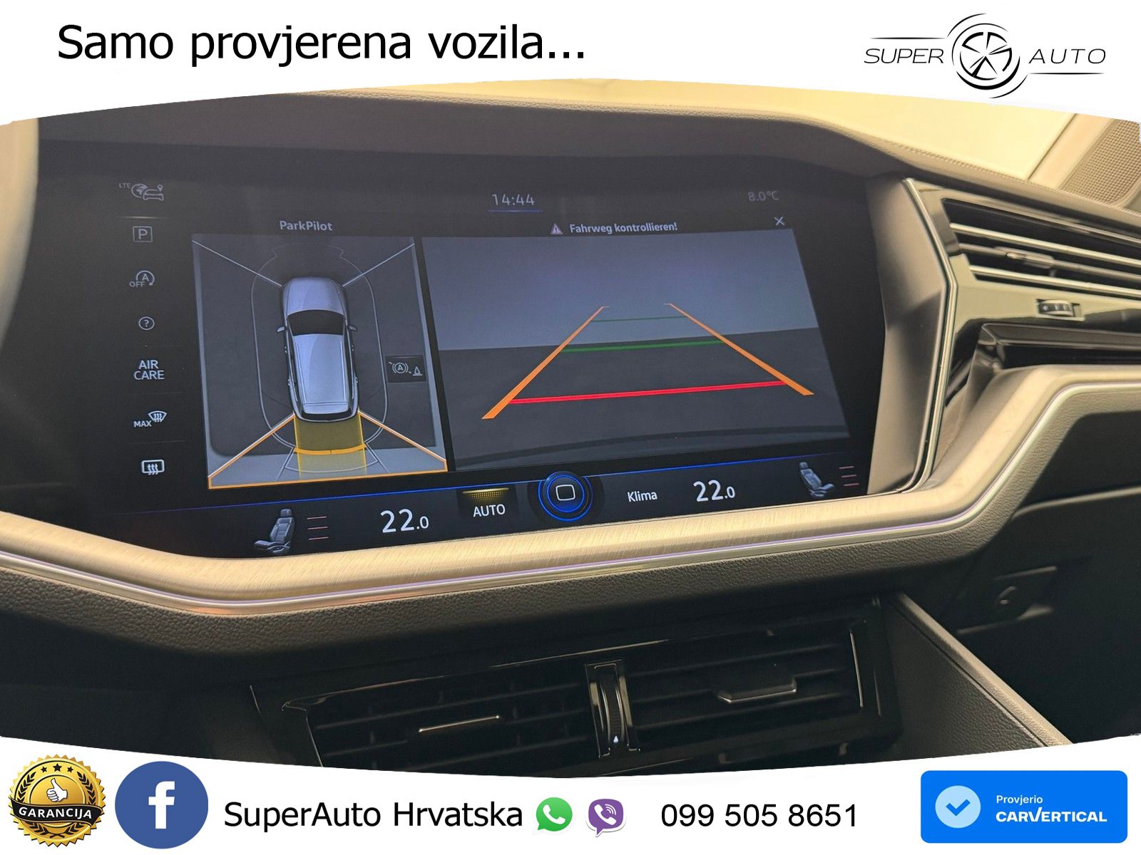 Volkswagen Touareg 3.0 V6 TDI (286 KS) 4MOTION Tiptronic ZRAČNI+ACC+4xGR SJED+KAM