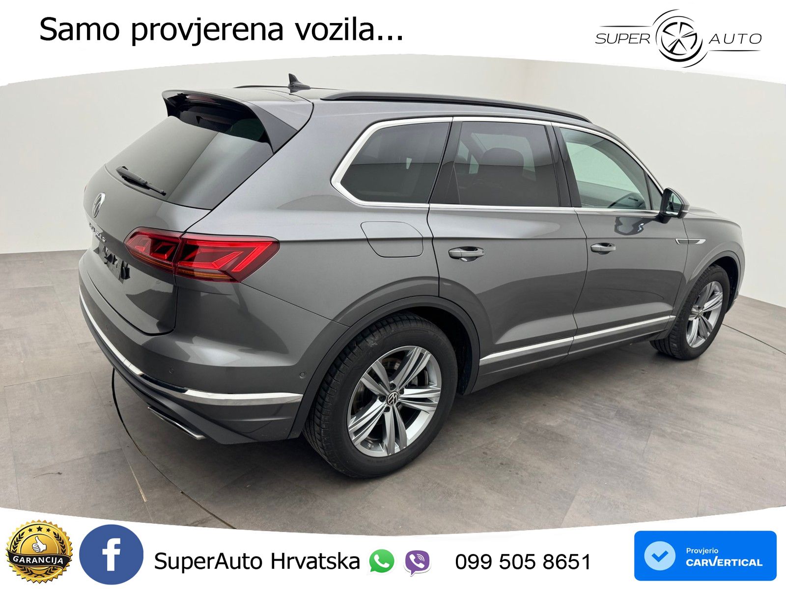 Volkswagen Touareg 3.0 V6 TDI (286 KS) 4MOTION Tiptronic ZRAČNI+ACC+4xGR SJED+KAM