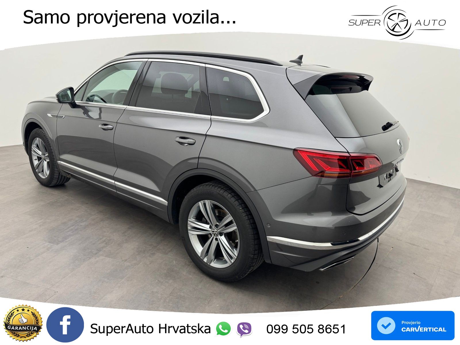 Volkswagen Touareg 3.0 V6 TDI (286 KS) 4MOTION Tiptronic ZRAČNI+ACC+4xGR SJED+KAM