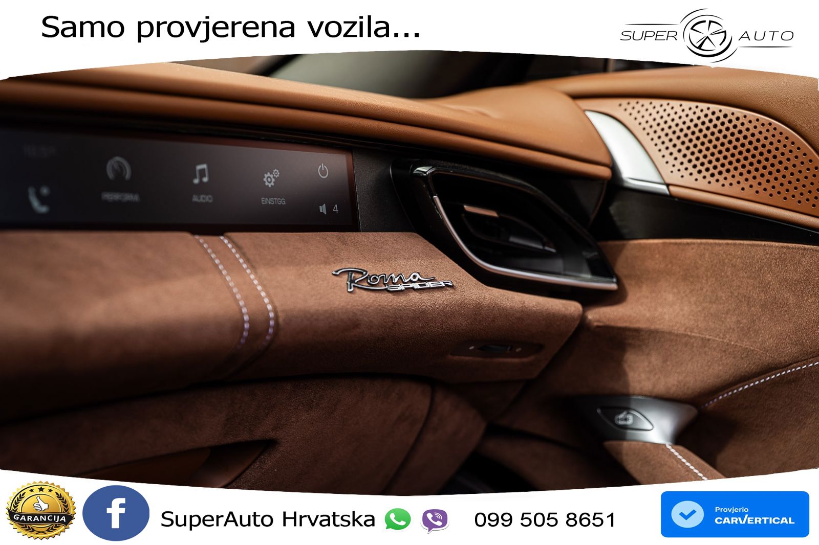 Ferrari Roma Spider 3.9 V8 (620 KS) F1 DCT LED+GR SJED+ACC