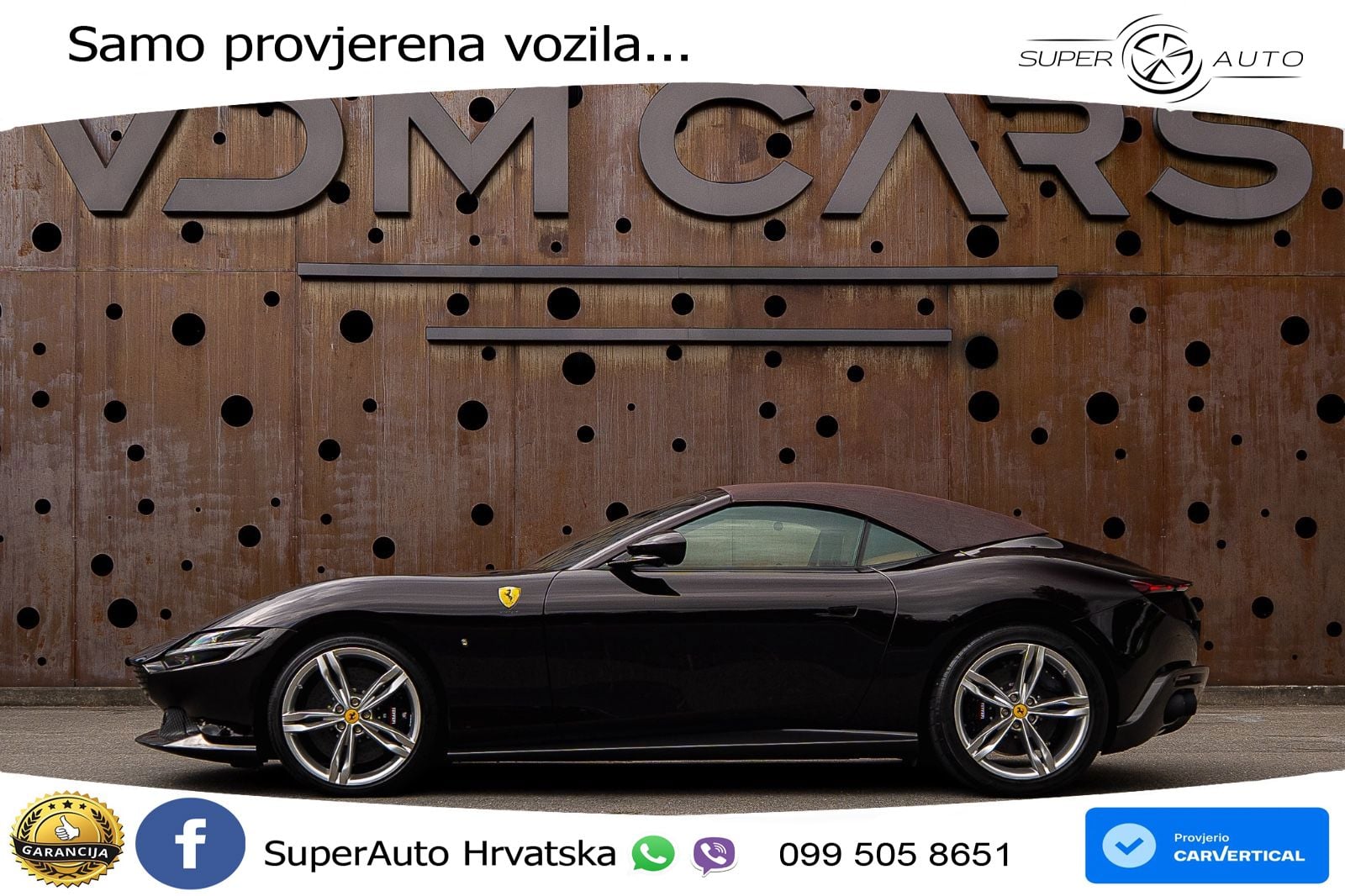Ferrari Roma Spider 3.9 V8 (620 KS) F1 DCT LED+GR SJED+ACC