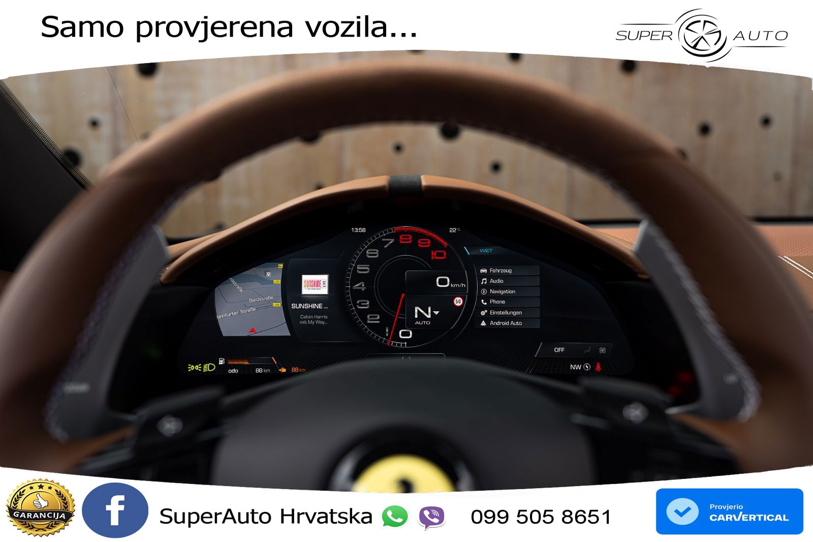 Ferrari Roma Spider 3.9 V8 (620 KS) F1 DCT LED+GR SJED+ACC
