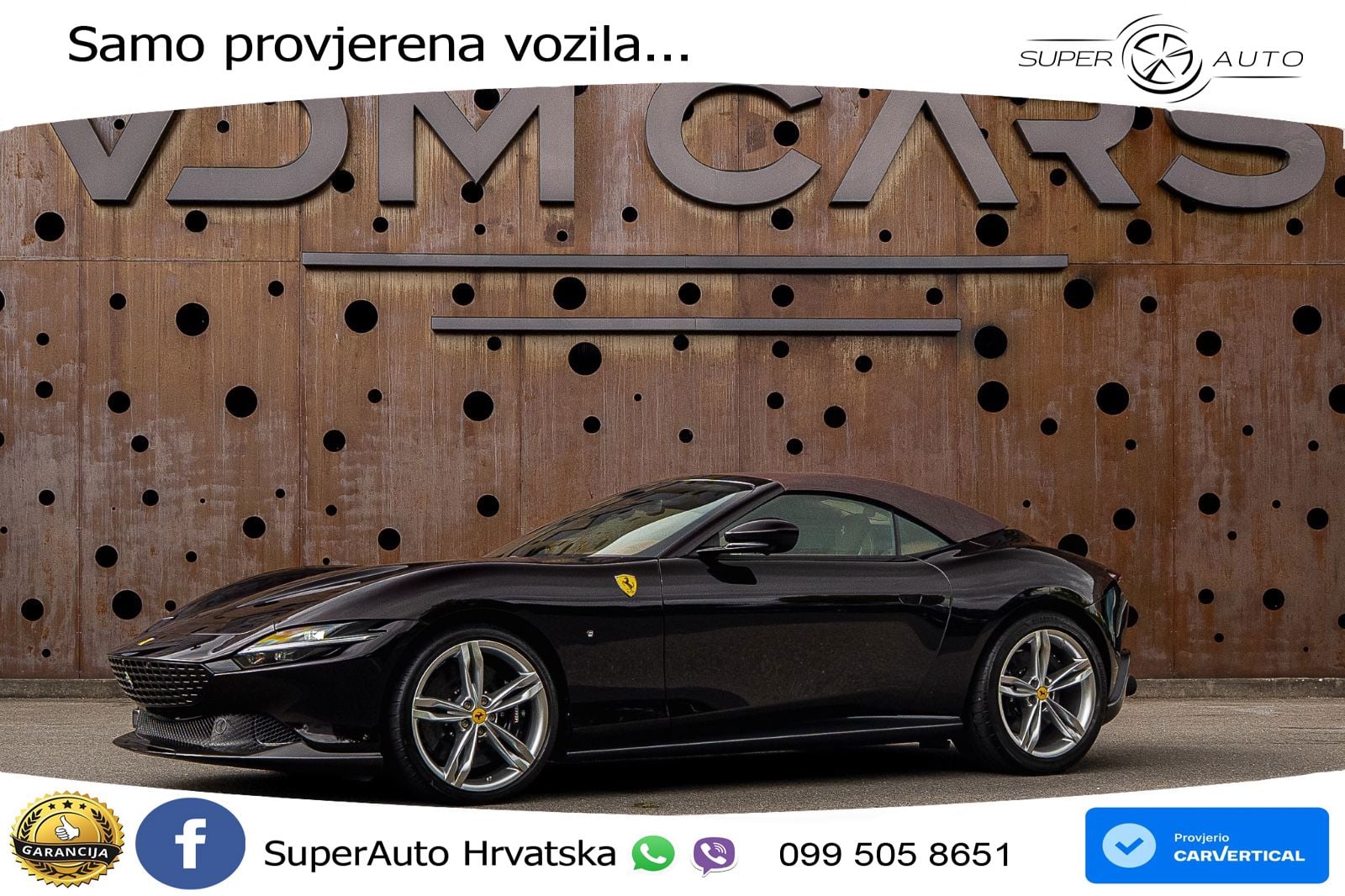 Ferrari Roma Spider 3.9 V8 (620 KS) F1 DCT LED+GR SJED+ACC