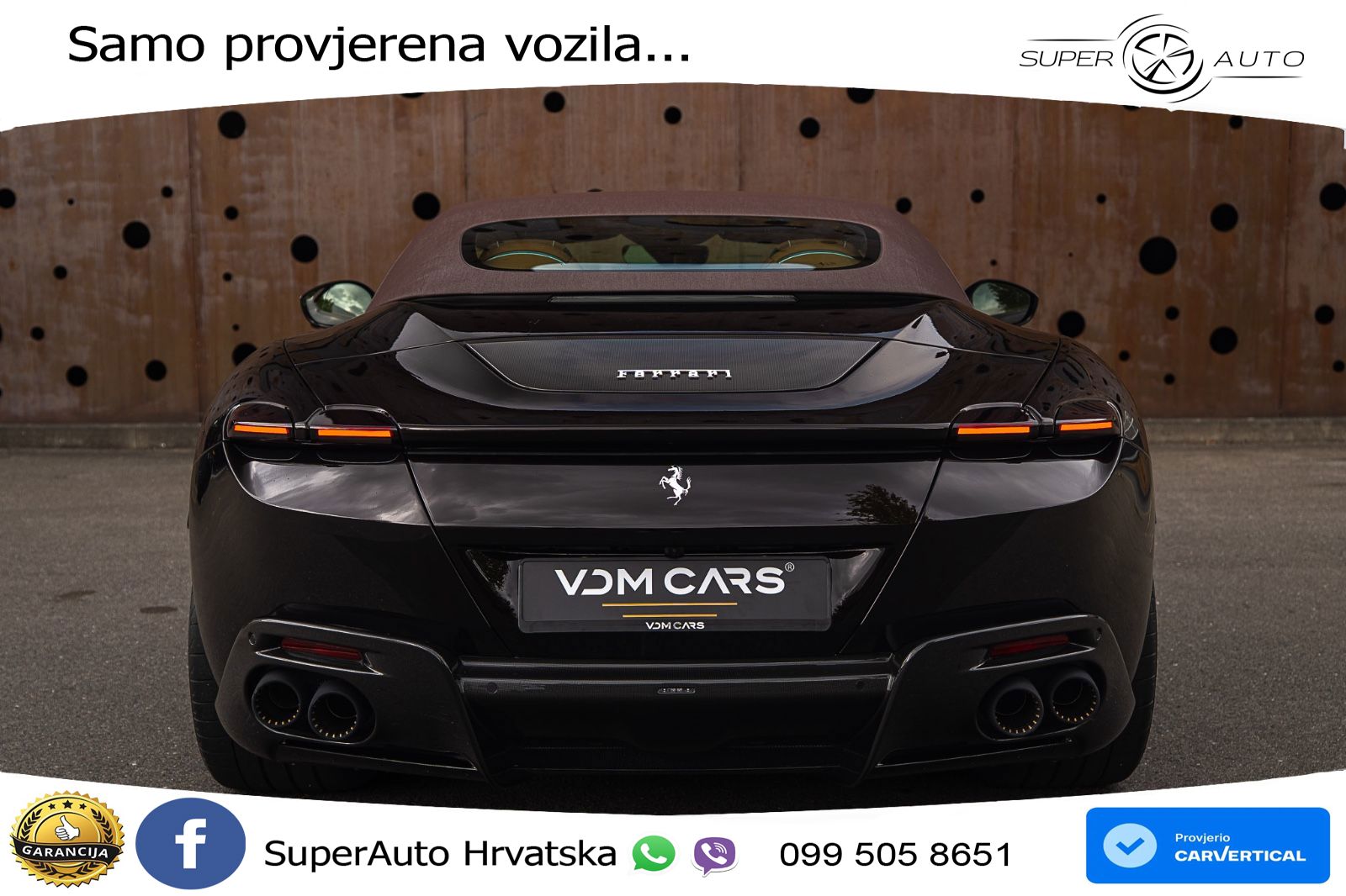 Ferrari Roma Spider 3.9 V8 (620 KS) F1 DCT LED+GR SJED+ACC