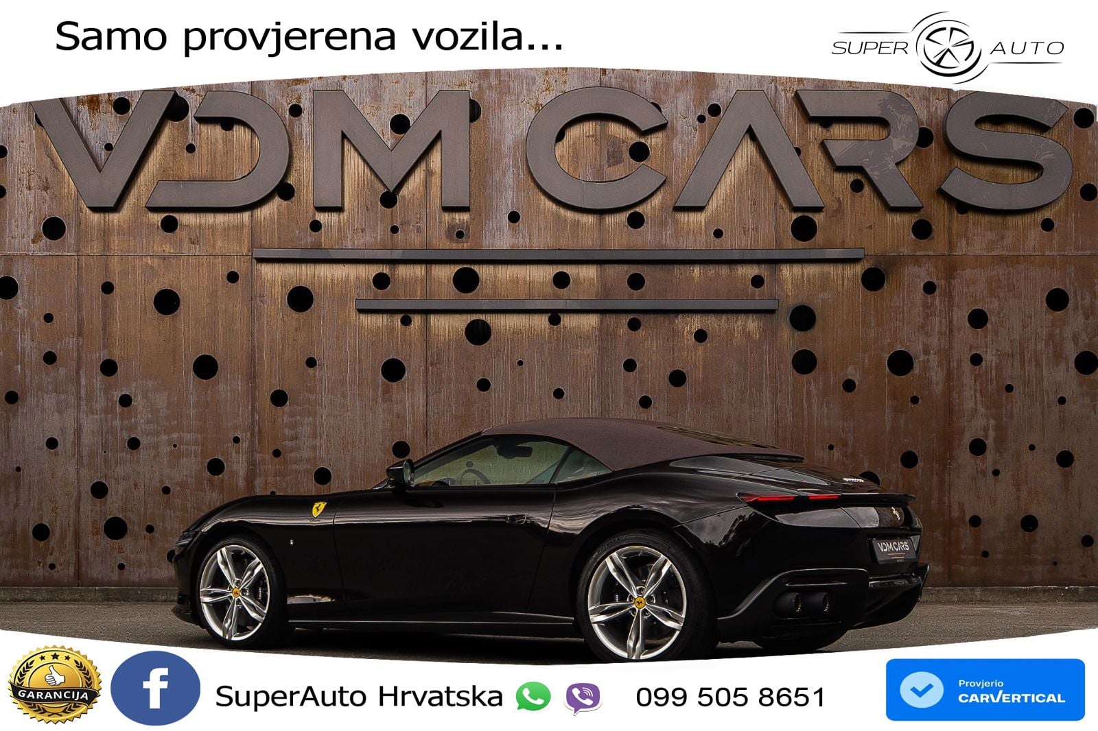 Ferrari Roma Spider 3.9 V8 (620 KS) F1 DCT LED+GR SJED+ACC