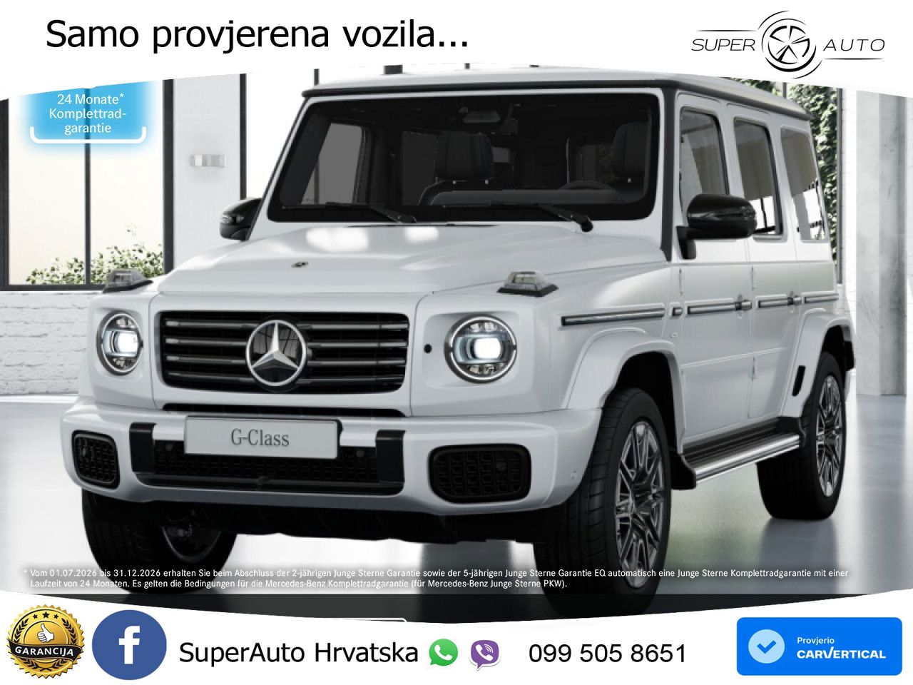 Mercedes G 580 EQ Long 116 kWh (587 KS) 4MATIC Edition One