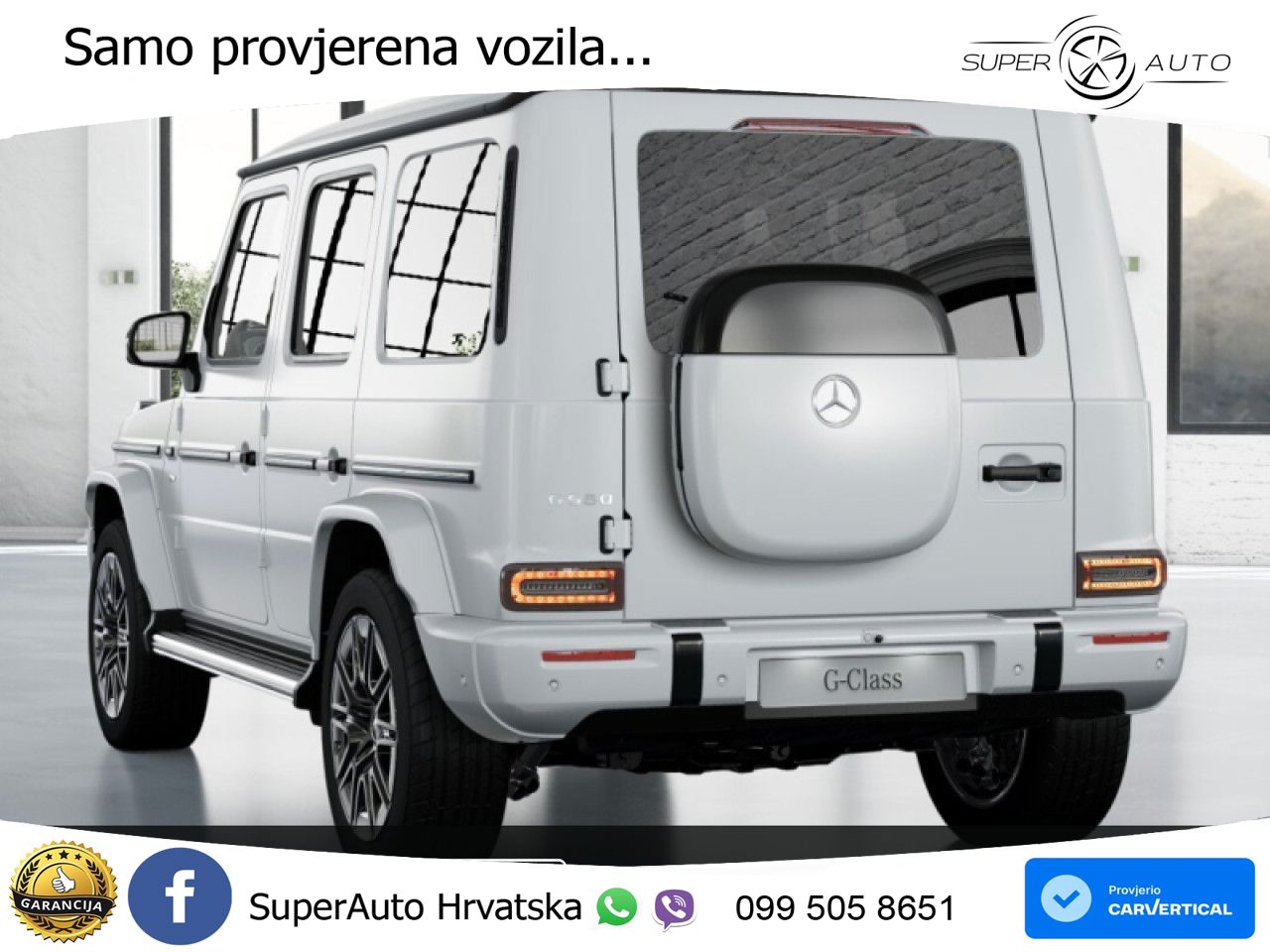 Mercedes G 580 EQ Long 116 kWh (587 KS) 4MATIC Edition One