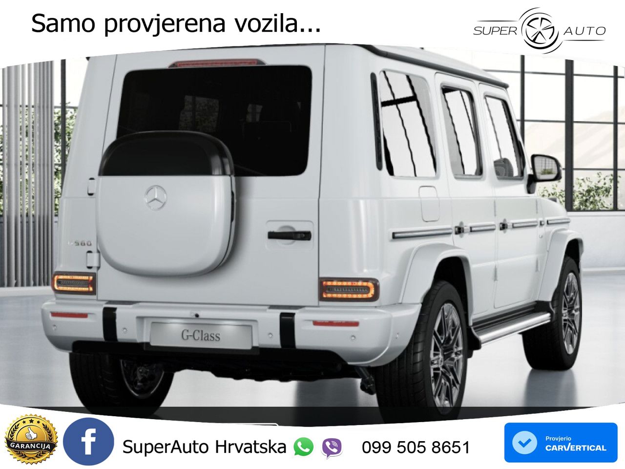 Mercedes G 580 EQ Long 116 kWh (587 KS) 4MATIC Edition One