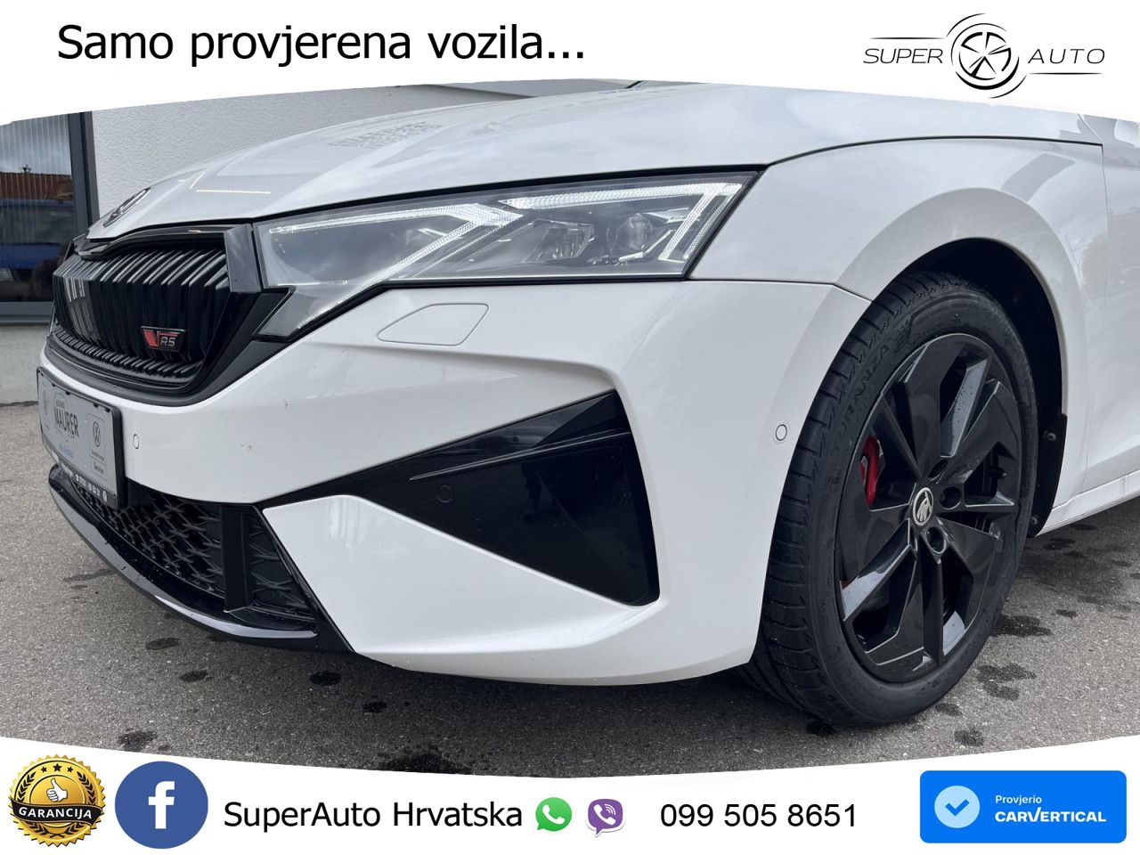Škoda Octavia Combi RS 2.0 TSI (265 KS) DSG MATRIX+GR SJED+KAM