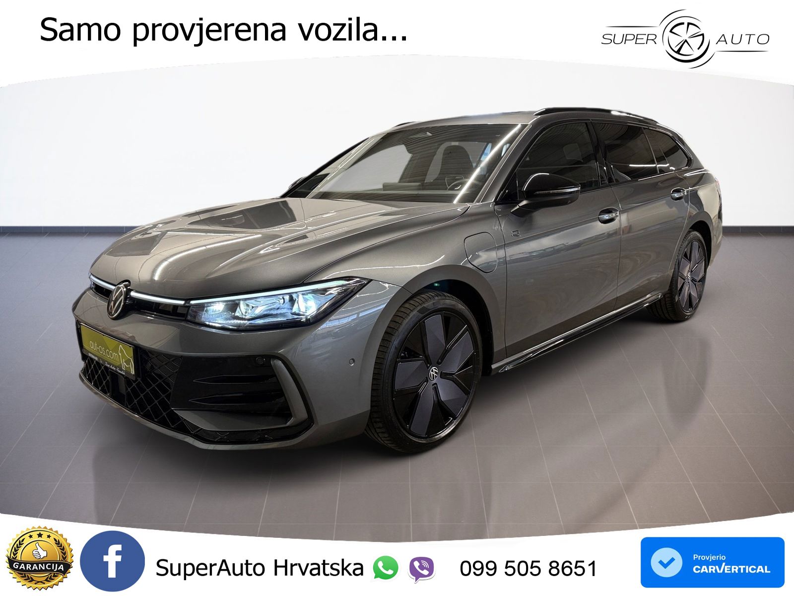 Volkswagen Passat Variant 1.5 TSI (204 KS) eHybrid DSG R-Line LED+GR SJED+ACC