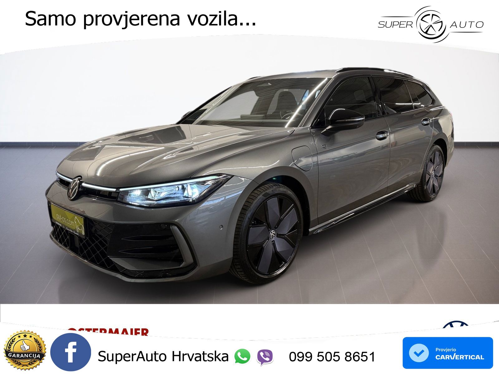 Volkswagen Passat Variant 1.5 TSI (204 KS) eHybrid DSG R-Line LED+GR SJED+ACC