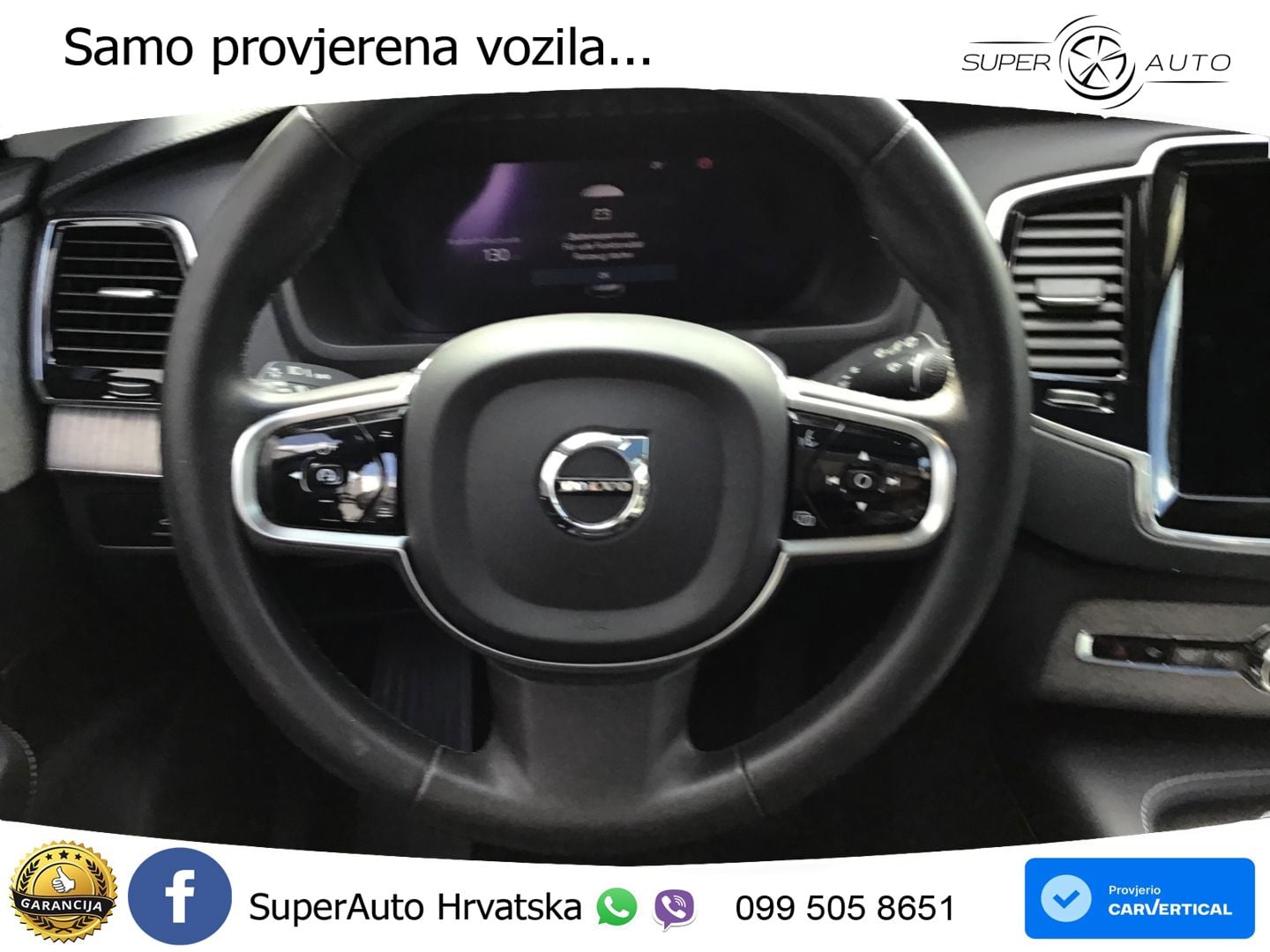 Volvo XC90 2.0 B5 Diesel AWD Automatic ACC+GR SJED+360+PANO