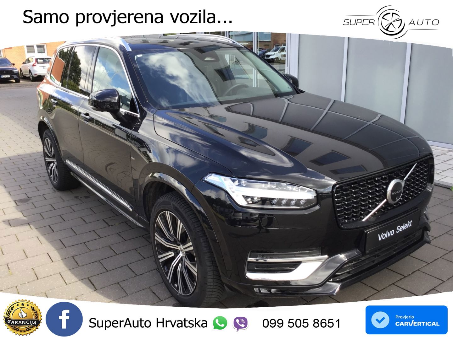 Volvo XC90 2.0 B5 Diesel AWD Automatic ACC+GR SJED+360+PANO