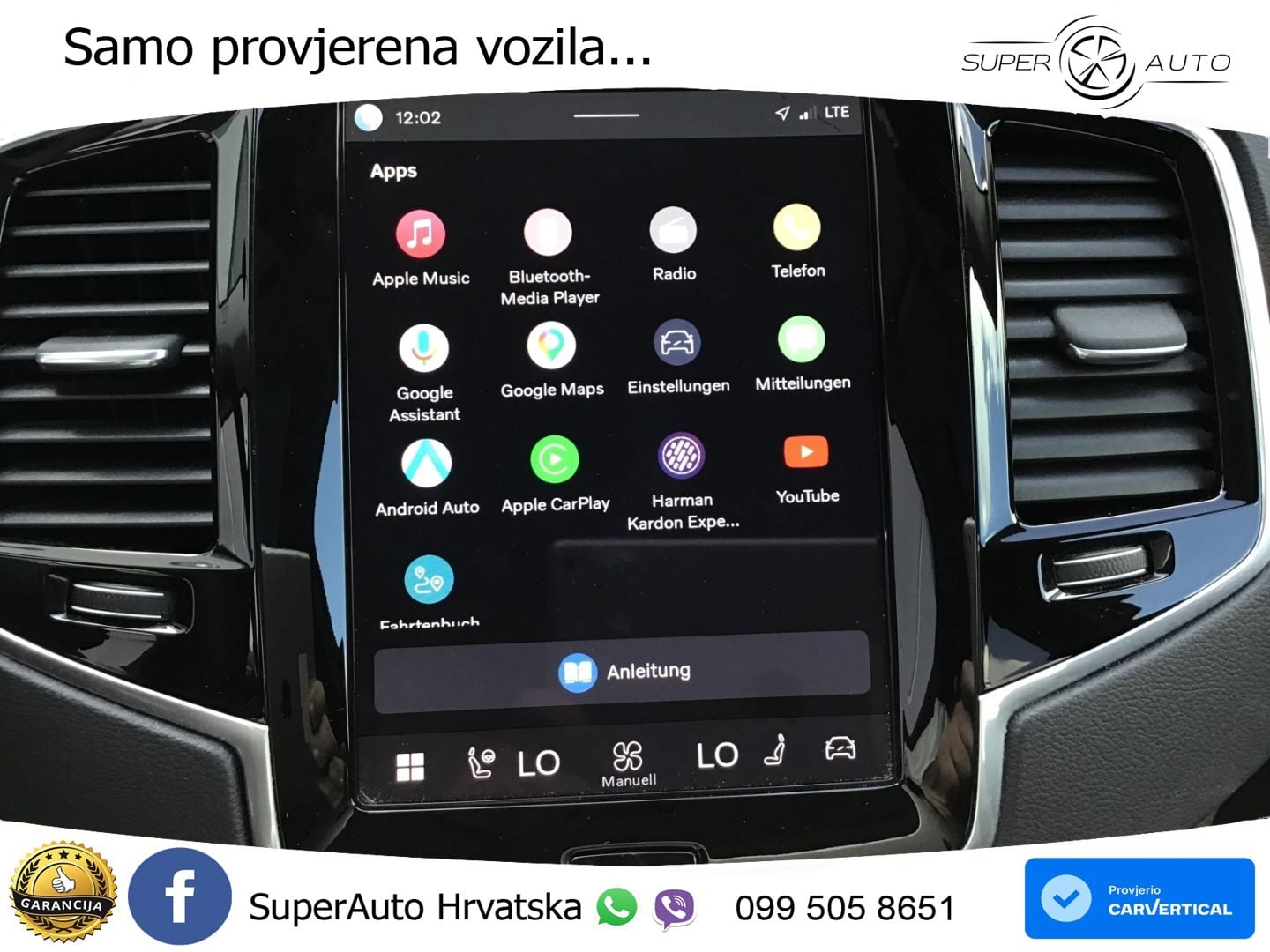Volvo XC90 2.0 B5 Diesel AWD Automatic ACC+GR SJED+360+PANO