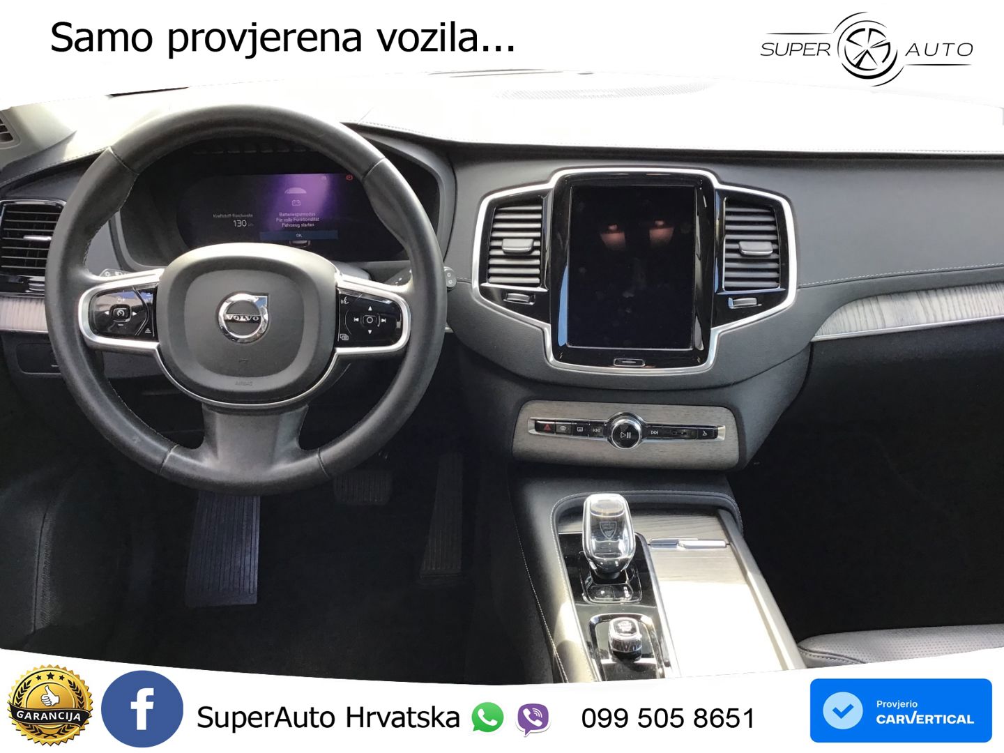 Volvo XC90 2.0 B5 Diesel AWD Automatic ACC+GR SJED+360+PANO