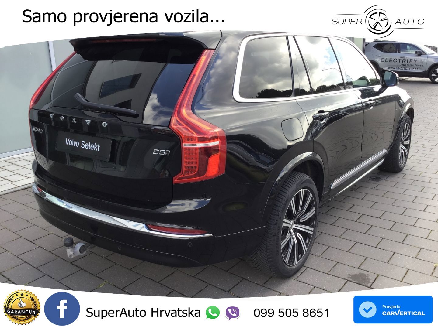 Volvo XC90 2.0 B5 Diesel AWD Automatic ACC+GR SJED+360+PANO