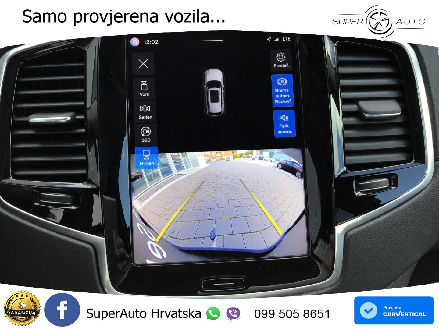 Volvo XC90 2.0 B5 Diesel AWD Automatic ACC+GR SJED+360+PANO