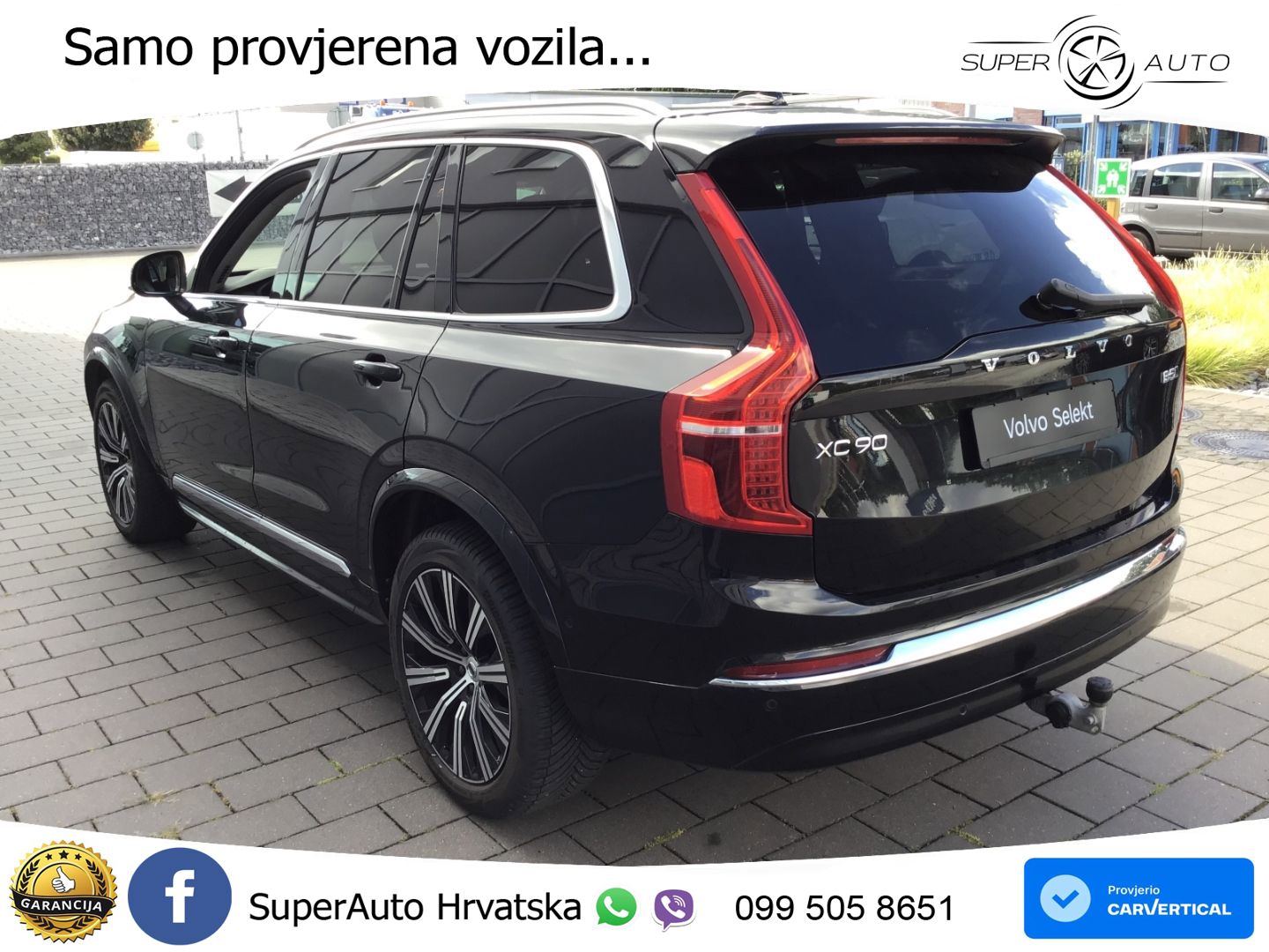 Volvo XC90 2.0 B5 Diesel AWD Automatic ACC+GR SJED+360+PANO