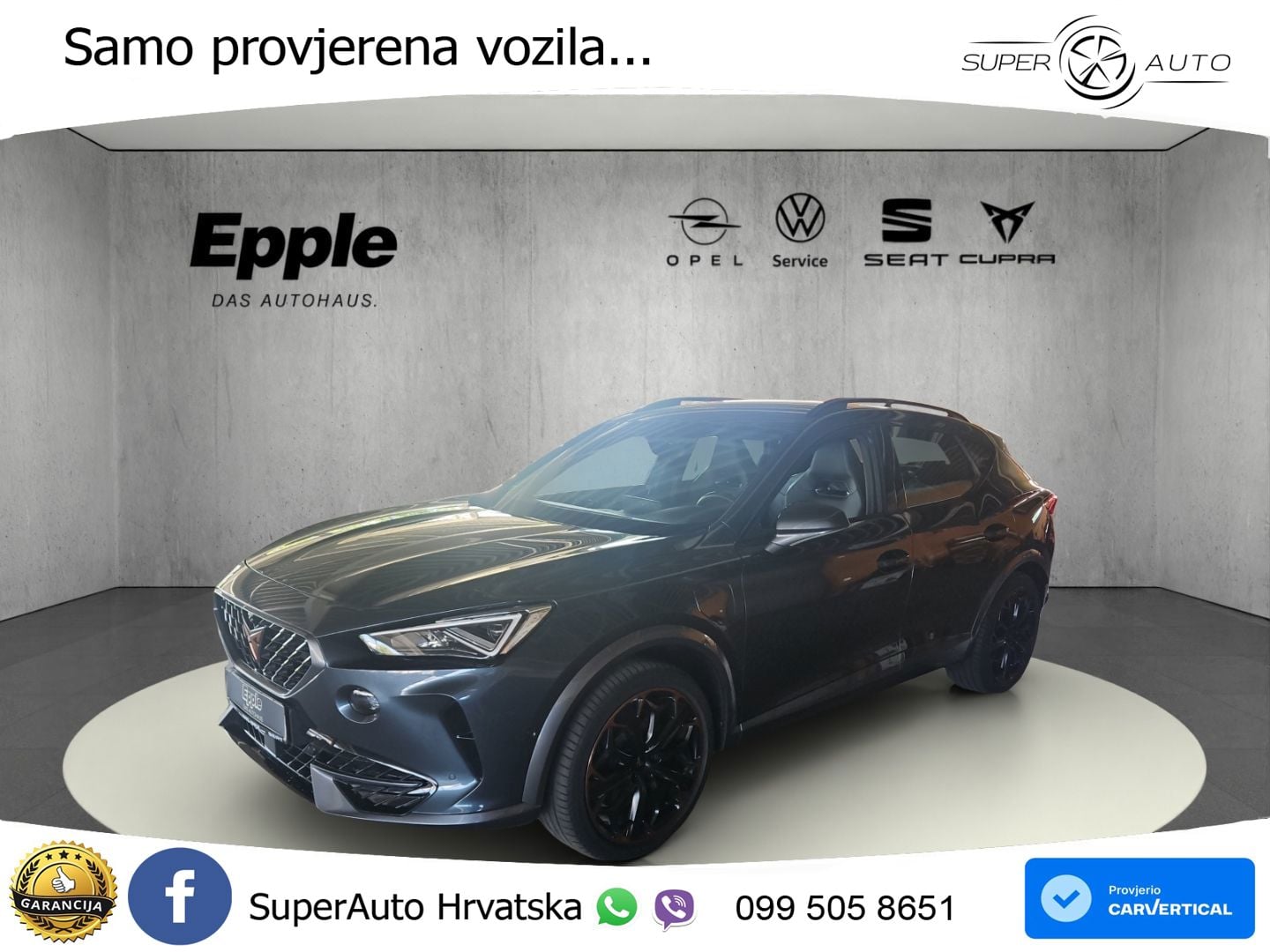 Cupra Formentor 1.4 TSI (245 KS) e-Hybrid DSG VZ LED+GR SJED+ACC