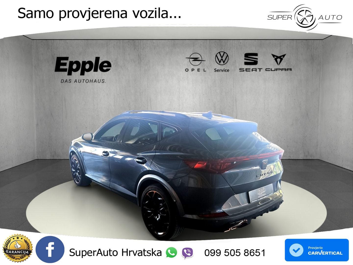 Cupra Formentor 1.4 TSI (245 KS) e-Hybrid DSG VZ LED+GR SJED+ACC